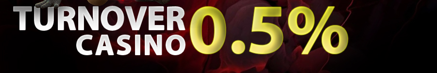 HOKI236 BONUS TURNOVER CASINO 0.5%